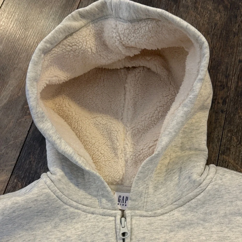 GAP Kids Light Gray Hooded Jacket
